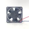 24V 624NR 80mA 1.9W 6025 Cooling Fan 60X60X25MM 2-Wire view 1