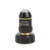 195 Black Achromatic Objective 4X 10X 20X 40X 60X 100X Microscope Objective Lens RMS 20.2mm Objective Parts (Color : 60X) (60X) view 4