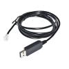 Tongkat F1T`D2I FT232RL RS232 RJ11 RJ12 to USB 6P4C p/Lug Adapter Console Cable Fit Fit Compatible HIRSCHMANN RS20 Switch V.24 Port Configuration KABLE(3m,FT231XS Chip) view 1