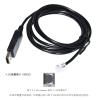 Tongkat F1T`D2I FT232RL RS232 RJ11 RJ12 to USB 6P4C p/Lug Adapter Console Cable Fit Fit Compatible HIRSCHMANN RS20 Switch V.24 Port Configuration KABLE(3m,FT231XS Chip) view 2