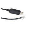 Tongkat F1T`D2I FT232RL RS232 RJ11 RJ12 to USB 6P4C p/Lug Adapter Console Cable Fit Fit Compatible HIRSCHMANN RS20 Switch V.24 Port Configuration KABLE(3m,FT231XS Chip) view 3