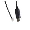 Tongkat F1T`D2I FT232RL RS232 RJ11 RJ12 to USB 6P4C p/Lug Adapter Console Cable Fit Fit Compatible HIRSCHMANN RS20 Switch V.24 Port Configuration KABLE(3m,FT231XS Chip) view 4
