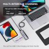 Minisopuru Powered USB C Hub  Support Max 45W Charging with 72W Power Adapter, 10Gbps Data Transfer, USB-C Powered Hub for Laptop, MacBook,iPad (Not for Monitor) view 3
