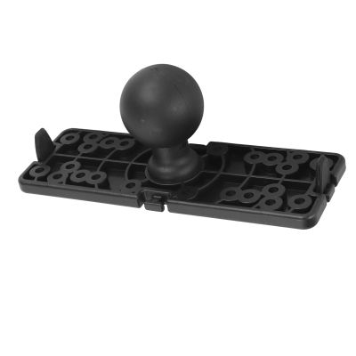 Universal Fish Finder Mount Plate, Ball Boat Electronic Fish Finder Holder for Garmin, for Humminbird, for Lowrance, for GPS Chartplotters and Fish Finders