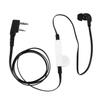 Pasuihcay 2 Pin Noodle Style Earbud Headphone K Plug Earpiece Headset for Uv5R -888S Uv5R Radio Black Wire view 1