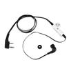Pasuihcay 2 Pin Noodle Style Earbud Headphone K Plug Earpiece Headset for Uv5R -888S Uv5R Radio Black Wire view 2