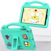 AKABEILA Compatible with Apple iPad Mini 1/2/3/4/5 Tablet Case, Kids Friendly Universal Lightweight Shockproof Protective Case with Shoulder Strap & Stand Handle Mint Green view 2