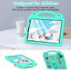 AKABEILA Compatible with Apple iPad 10 2022 10.9 inch/Pro 11 2018/2020/iPad Air 4 2020 10.9 inch/Air 5 2022 10.9 inch/Pro 11 2021/2022 Tablet Case, Kids Case with Strap & Pen Tray Mint Green view 3