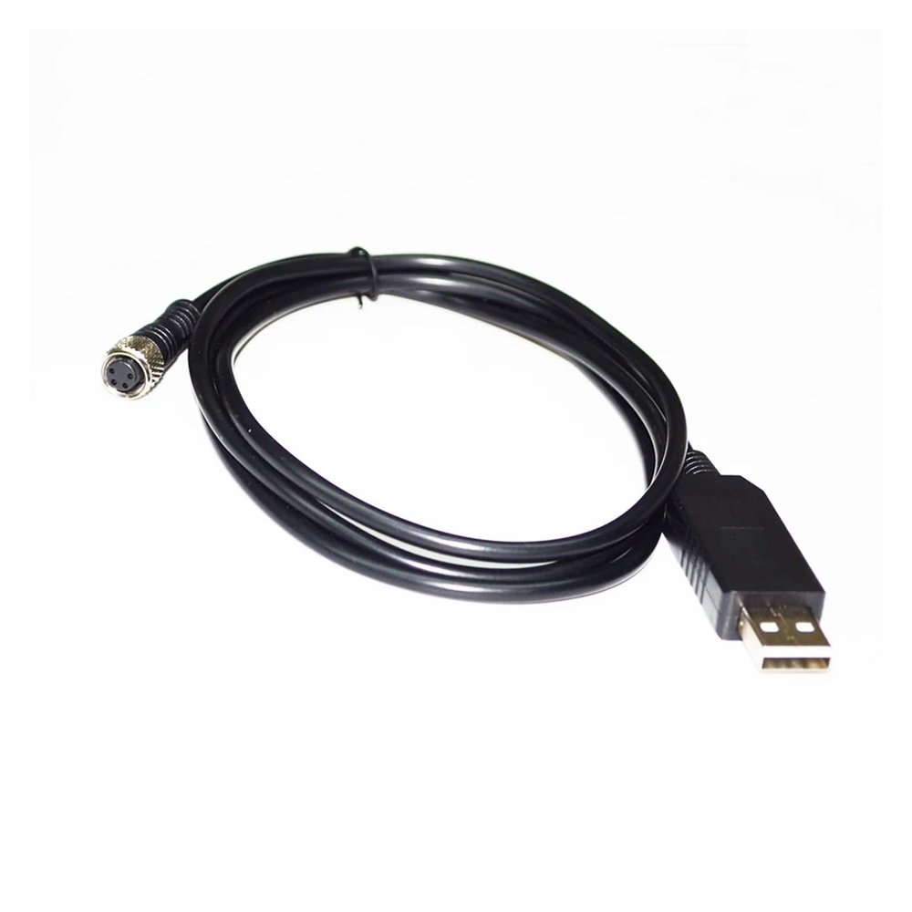 Milkweed FTDI FT232RL CHIP USB to M8 4PIN Adapter RS232 Converter Serial Communication Cable Fit Compatible ZABER X-LSM Series Lubrication of Linear (Size : 5M, Color : FT232RL CHIP)