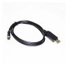 Milkweed FTDI FT232RL CHIP USB to M8 4PIN Adapter RS232 Converter Serial Communication Cable Fit Compatible ZABER X-LSM Series Lubrication of Linear (Size : 5M, Color : FT232RL CHIP) view 2