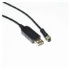 Milkweed FTDI FT232RL CHIP USB to M8 4PIN Adapter RS232 Converter Serial Communication Cable Fit Compatible ZABER X-LSM Series Lubrication of Linear (Size : 5M, Color : FT232RL CHIP) view 4