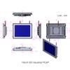LEANGLE 15" 4:3 Industrial Embedded Touch Panel PC,Capacitive Touch Screen,2*COM/6*COM,RS232 or RS485,Windows 10 or Linux Ubuntu view 2