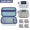 Case Compatible with Brother for P-Touch PTM95/ PT90/ PT45M Handy Label Maker, Storage Holder Carrying Organizer Bag for Label Tapes, AC Adapter, Charging Cables, Batteries, Accessories (Box Only) view 2