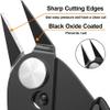 GlamorDove Hair Extension Pliers Keratin Bond Cutting Pliers Wire Flush Cutters Wire Clippers Nippers Hair Extension Tool with an Opening Spring Weft Extensions view 4