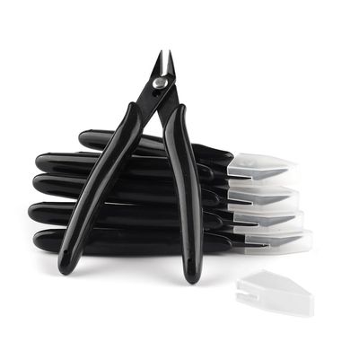 GlamorDove Hair Extension Pliers Keratin Bond Cutting Pliers Wire Flush Cutters Wire Clippers Nippers Hair Extension Tool with an Opening Spring Weft Extensions