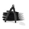 GlamorDove Hair Extension Pliers Keratin Bond Cutting Pliers Wire Flush Cutters Wire Clippers Nippers Hair Extension Tool with an Opening Spring Weft Extensions view 1