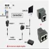 chenyang 2 Pack RJ45 Splitter Adapter Cat6 RJ45 8P8C Socket 1 to 2 Ethernet Network LAN Ethernet Splitter Connector Adapter view 3