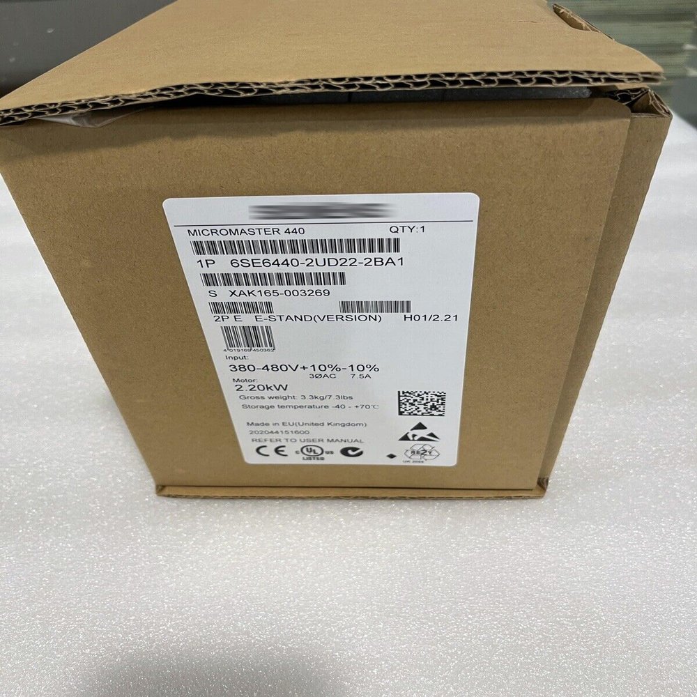 DirectNine Basics 6SE6440-2UD22-2BA1 MICROMASTER 440 Inverter 2.2kW Frequency Converter
