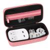 Aproca Red Hard Travel Storage Protective Case, for Ceptics World Travel Adapter Kit view 1