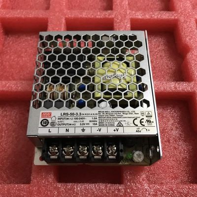 Mean Well LRS-50-3.3 33W Single Output Switching Power Supply LRS-50 3.3V/10A