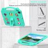 AKABEILA Compatible with Samsung Galaxy Tab A9 8.7 X115N(2023) Tablet Case, Kids Friendly Universal Lightweight Shockproof Protective Case with Shoulder Strap & Stand Handle Mint Green view 2