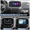 2+64G Android 13 Car Stereo for Chevy Colorado GMC Canyon 2015-2019 with Wireless Carplay Android Auto,9'' Touchscreen Car Radio with WiFi GPS Navigation Bluetooth FM/RDS Radio SWC+AHD Backup Camera view 2