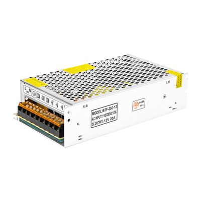 BTF-LIGHTING AC100-240V to DC12V20A Max240W Switching Power Supply Device Transformer Adapter Converter for LED Strip Module,CCTV Camera,Security System,Radio,Cats