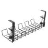 ARTIBETTER Home Cable Management Rack Under Desk Cable Organizer Carbon Steel Desk Organizer view 1