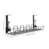 ARTIBETTER Home Cable Management Rack Under Desk Cable Organizer Carbon Steel Desk Organizer view 2