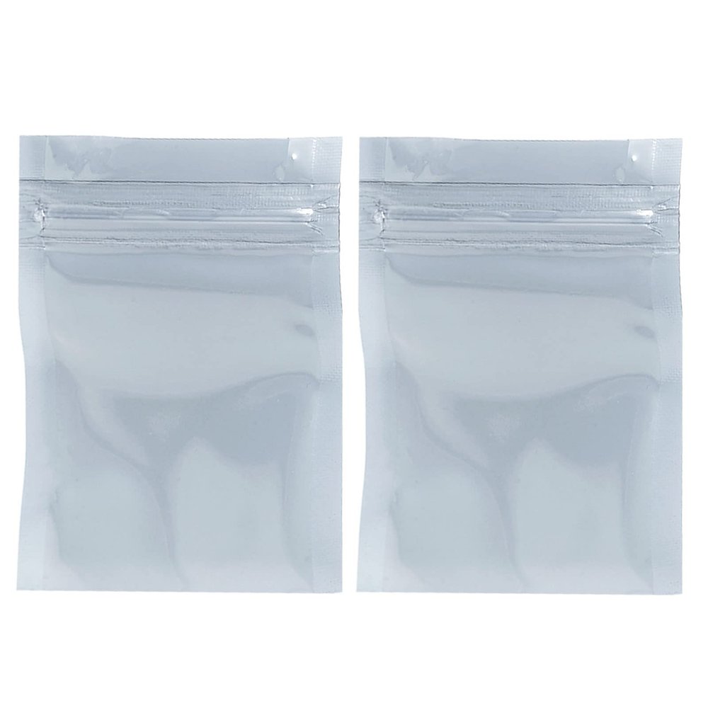 Rebower Anti Static Bags ESD Shielding Bags Resealable, [for Electronic Device GPU Hard Drive SSD HDD Motherboard] - 2.5x3.5inch/50pcs