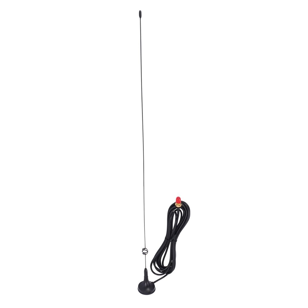 Pasuihcay Radio Antenna UT-108UV Gain Antenna SMA-Female Dual Band UHF/VHF for Radio Walkie-Talkie UV-5R -888S UV-5RE UV-82, Black