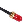 Pasuihcay Radio Antenna UT-108UV Gain Antenna SMA-Female Dual Band UHF/VHF for Radio Walkie-Talkie UV-5R -888S UV-5RE UV-82, Black view 3