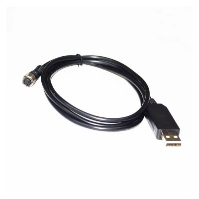 Milkweed FTDI FT232RL CHIP USB to M8 4PIN Adapter RS232 Converter Serial Communication Cable Fit Compatible ZABER X-LSM Series Lubrication of Linear (Size : 3m, Color : FT232RL CHIP)