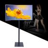 EBAKIN TV Stand Mount fit 12 to 43 inch TV with Safe Lock VESA Stand with Height Adjustable and 360 Degree Swivel Floor TV Stand for Home Office view 4