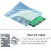 Rebower Anti Static Bags ESD Shielding Bags Reusable, [for Electronic Device GPU Hard Drive SSD HDD Motherboard] - 7x10inch/100pcs view 3