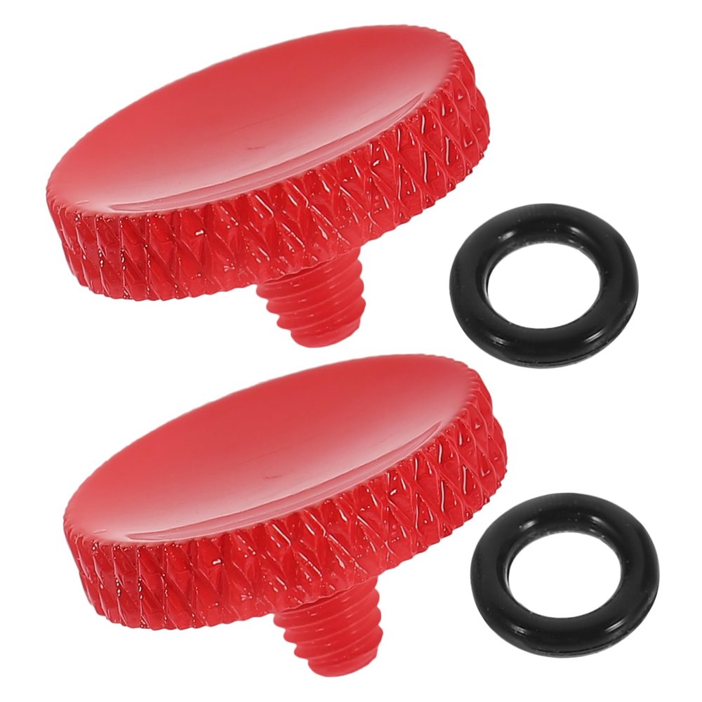 BUTIFULSIC 2pcs Aluminum Alloy Shutter Release Button Replacement for Camera Soft Touch