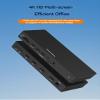 Generic Type-C USB Hub Docking Stations with Dual DP and Dual HDMI Multi-Display Converter - Simultaneous or Extended Display for Laptops, Black view 2
