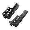 BUTIFULSIC 1pc Dual-Slot Tablet and Mobile Phone Stand Black Versatile Holder for Desk Bed and Travel Sturdy Material Viewing Angle view 1