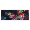 Large Gaming Mousepad with Non-Slip Rubber Base Extended Laptop Desk Pad 31.5x11.8inch Long Computer Keyboard MouseMat Pretty Butterfly Mousepad for Home Office Work view 1