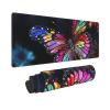 Large Gaming Mousepad with Non-Slip Rubber Base Extended Laptop Desk Pad 31.5x11.8inch Long Computer Keyboard MouseMat Pretty Butterfly Mousepad for Home Office Work view 2