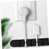 Angoily 9pcs Self-Adhesive Cable Organizers for Desk and Home Data Wire Wrappers Multipurpose Silicone for Earphone Network and Keyboard view 2
