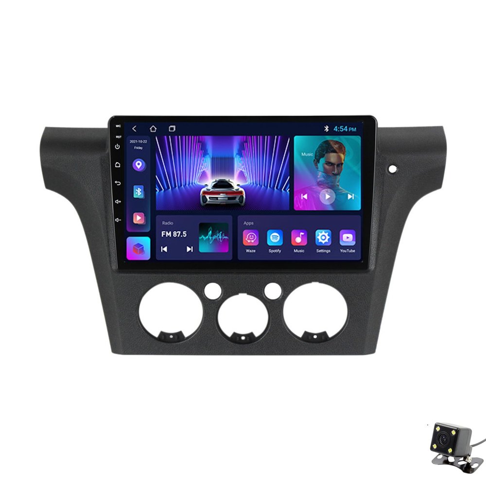ADMLZQQ Car Stereo 10.2" Android 12 Double Din Bluetooth Autoradio for Mitsubishi Outlander 2001-2005,Touchscreen Radio with GPS Car-Play Bluetooth SWC Backup Camera 5G WiFi AM/FM,M95s