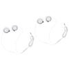 Angoily 2pcs Neck Hanging Headset Sports Earphones with Mic Aural Earphone for Workout Comfortable Fit for Daily Use view 1