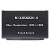 13.3 inch FHD 1920x1080 IPS LED LCD Display Touch Screen Compatible with B133HAK01.0 Digitizer Assembly Replacement (B133UAK01.0) view 1
