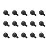 15PCS Black PC Case Thumb Screws, 6-32 Thread PC Computer Case Thumb Screws, for Computer PC Case Power Supply PCI Slots Hard Drives view 1