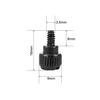 15PCS Black PC Case Thumb Screws, 6-32 Thread PC Computer Case Thumb Screws, for Computer PC Case Power Supply PCI Slots Hard Drives view 2