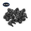 15PCS Black PC Case Thumb Screws, 6-32 Thread PC Computer Case Thumb Screws, for Computer PC Case Power Supply PCI Slots Hard Drives view 3