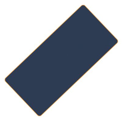 WOFASHPURET Mouse Pad Slip Desk Mat Ergonomic Computer Desk Mat Grey Office Mouse Pad