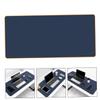 WOFASHPURET Mouse Pad Slip Desk Mat Ergonomic Computer Desk Mat Grey Office Mouse Pad view 3