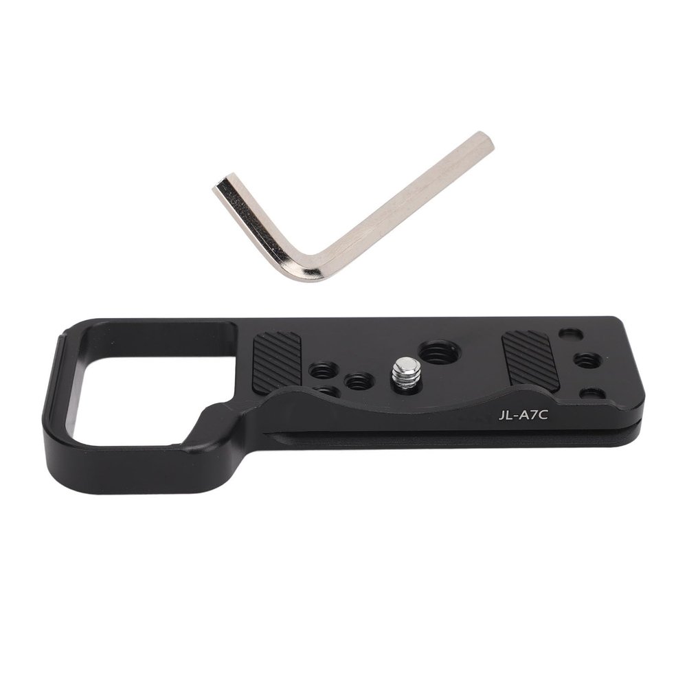 CFTGIW Dal-1 QR L Plate Bracket Vertical Camera Quick Release Plate 1/4inch 3/8inch for Silicone Protective Pad Aluminum L Bracket QR Plate for A7C, CFTGIWw9ghqost1i